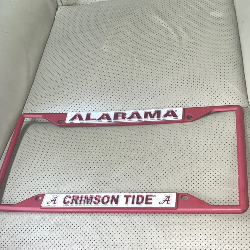 Alabama Crimson Tide License Plate Frame